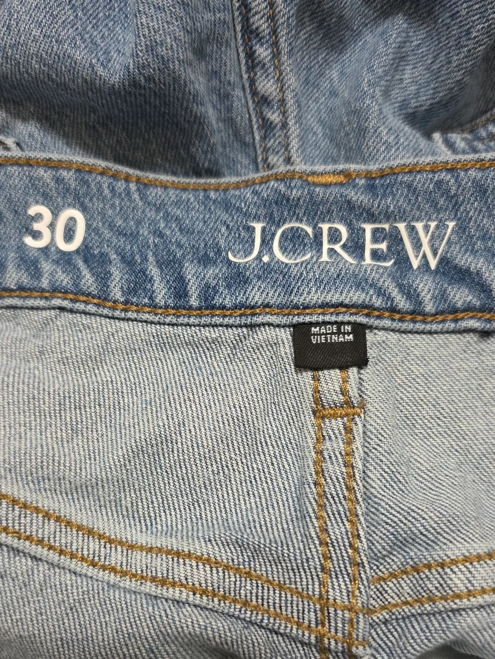 J. Crew High Rise ;96 Flare Jean in Light Indigo Wash Size 30
